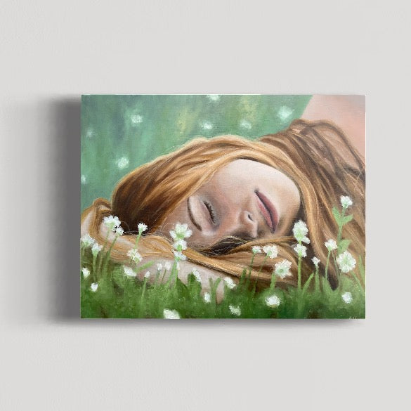 REST  I-  Original Oil Painting