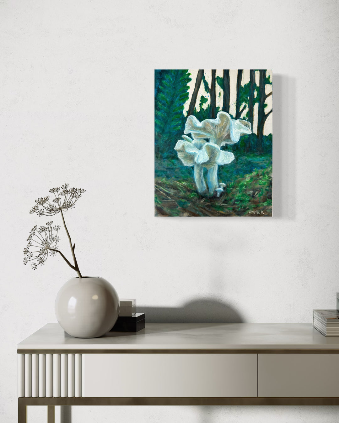 Mushroom II - Original Oil Painting