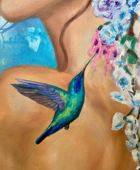 Beauty - The Hummingbird Fine Art Print 11x14 inches