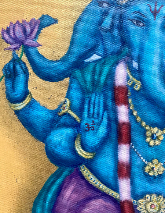 Sathya - Ganesh Original Oil Painting