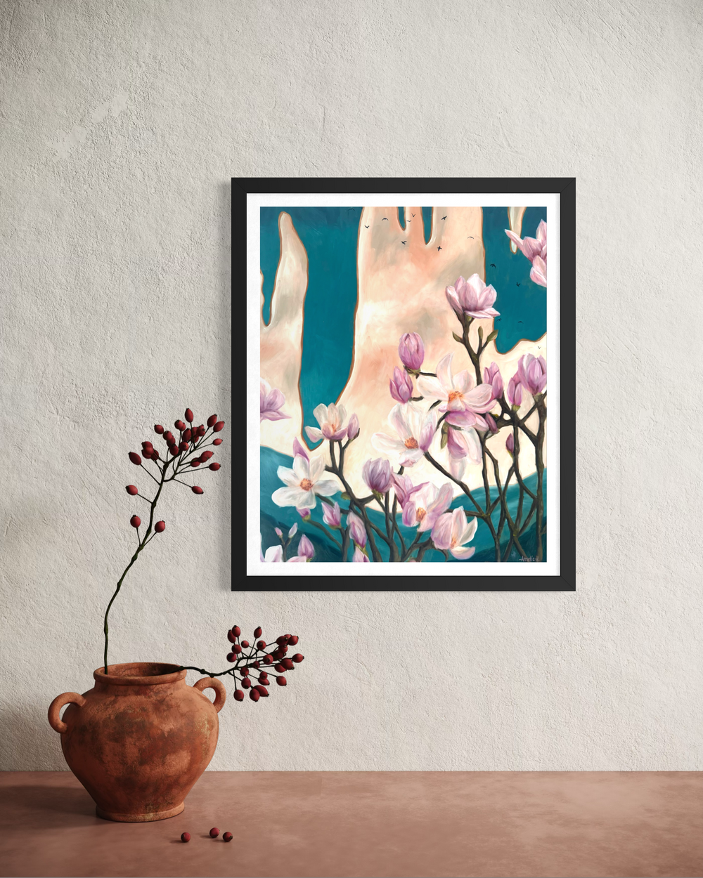 Magnolia Grace - Fine Art Print 8x10 in.