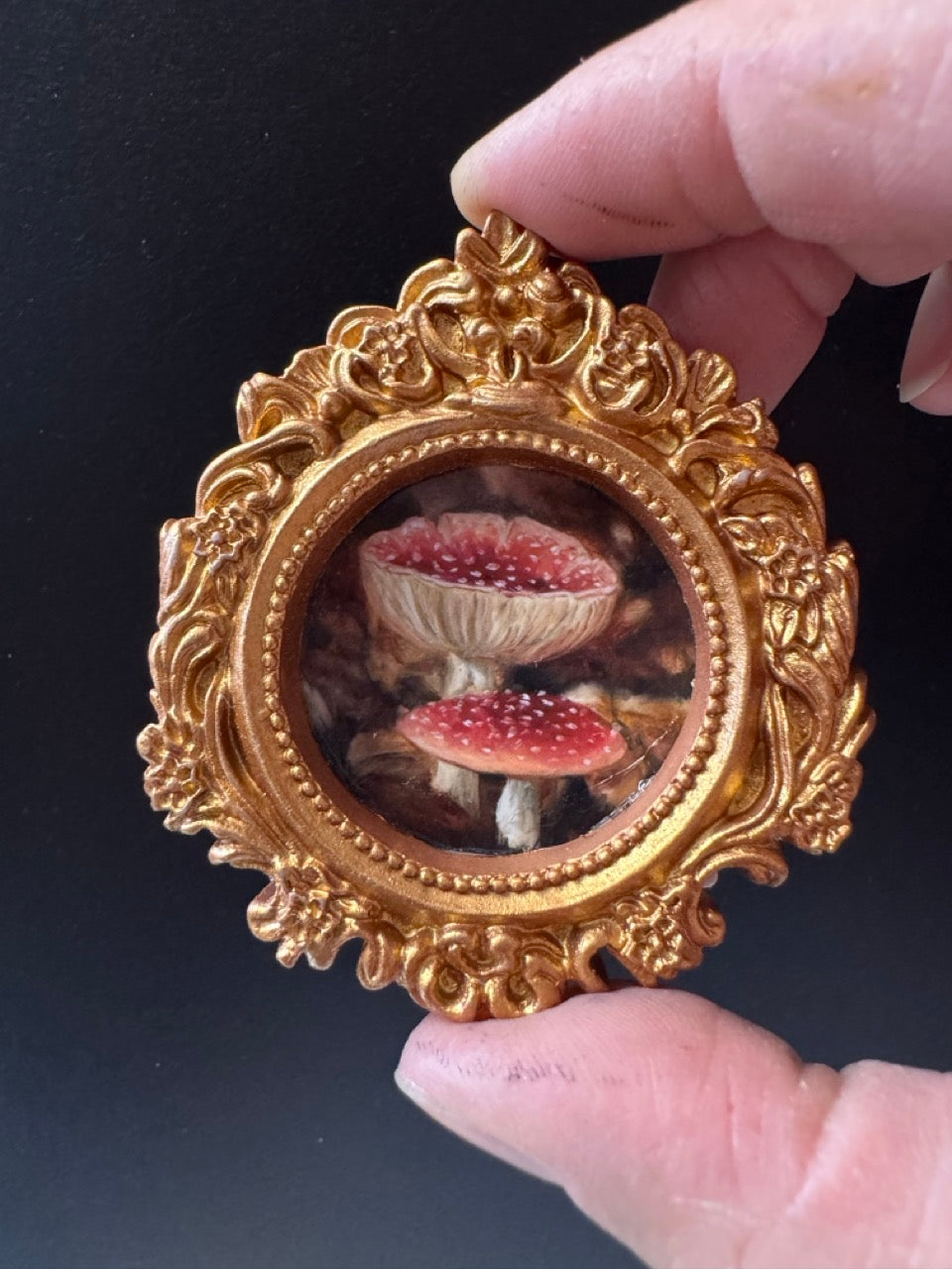 Agaric Mushroom Magnet