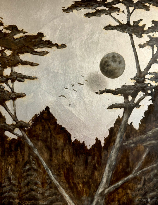 Moon II - Original Oil Painting