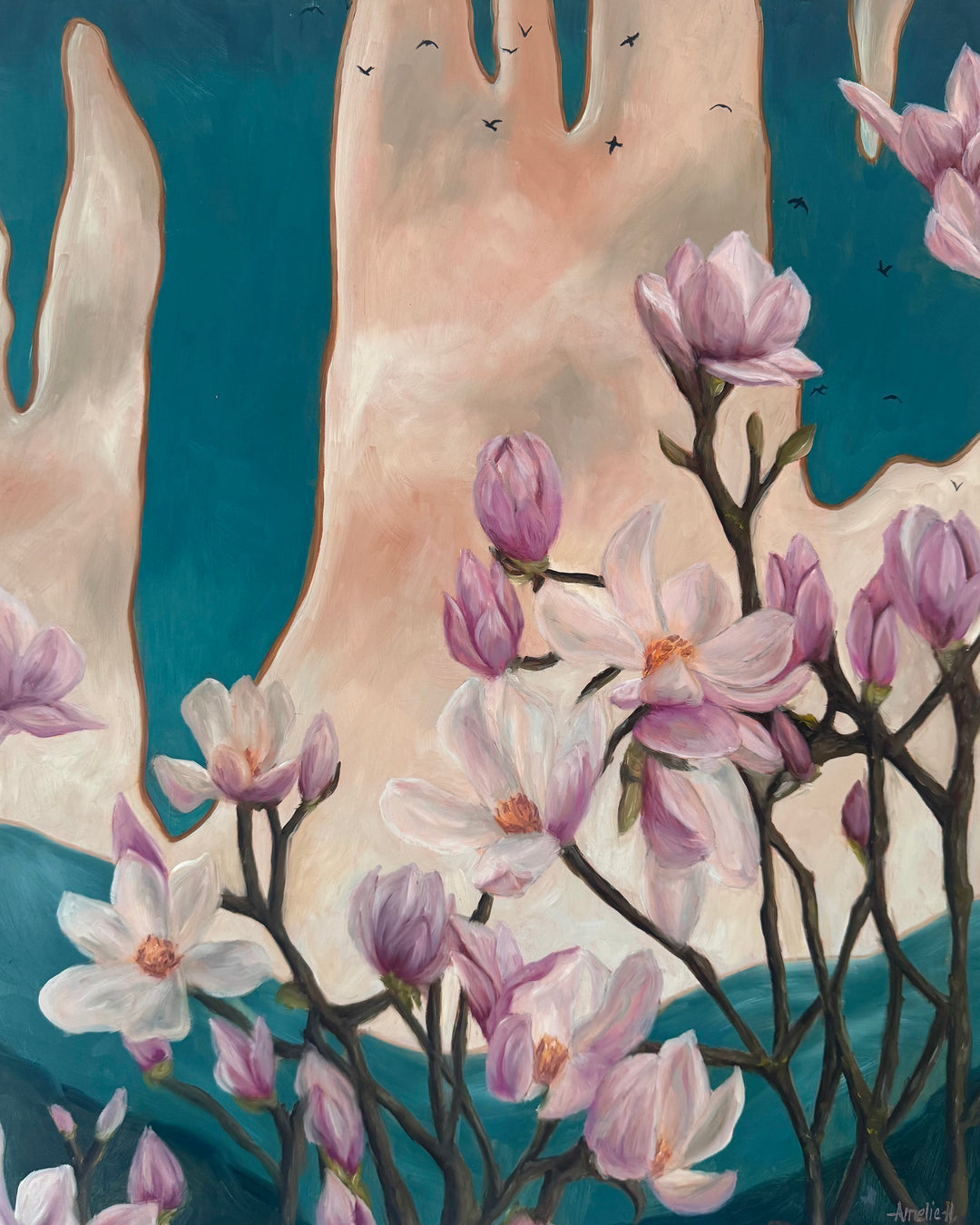 Magnolia Grace - Fine Art Print 8x10 in.