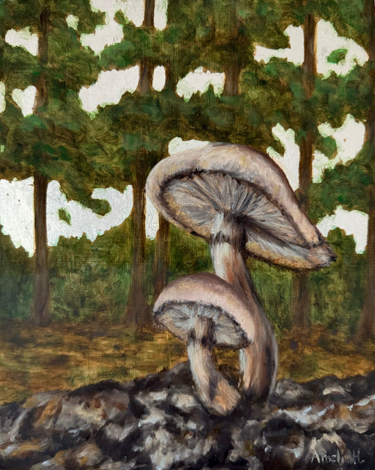 Mushroom I - Original Oil Painting