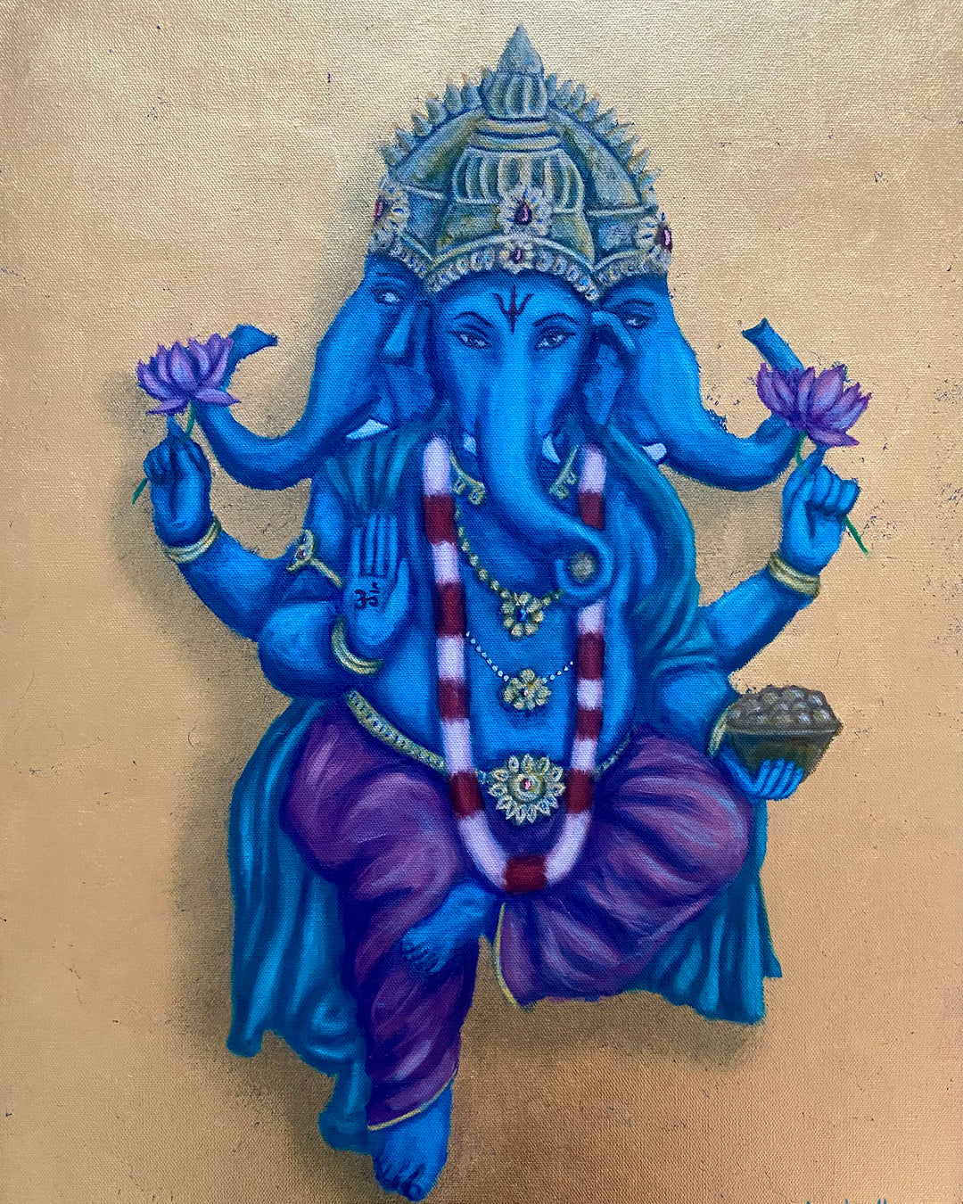 Satya Ganesh - Fine Art Print 8x10 in.