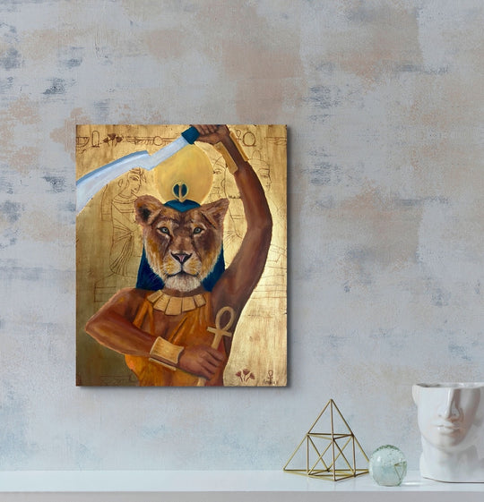 Sekhmet - Original Oil Painting