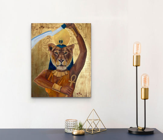 Sekhmet - Original Oil Painting